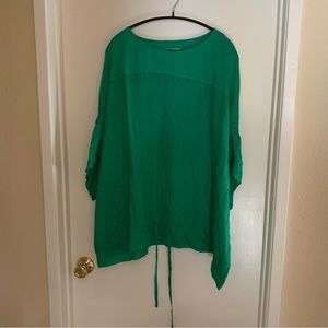 🆕NWOT Soft Surroundings Mixed Fabric Top - 3x